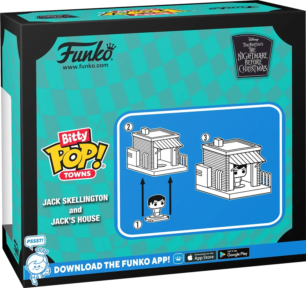 The Nightmare Before Christmas - Jack at Home Bitty Pop! Town - Image 6