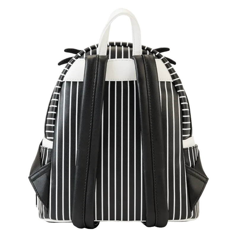 The Nightmare Before Christmas - Jack Pumpkin Glow Head Mini Backpack - Image 5