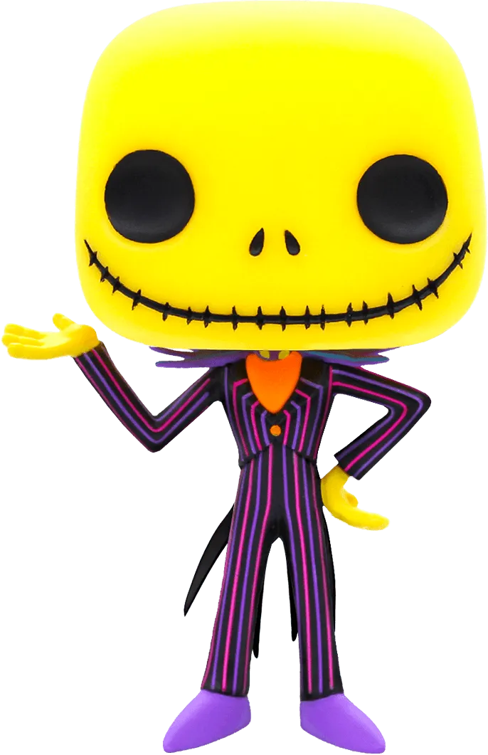 The Nightmare Before Christmas - Jack Skellington Black Light Pop! Vinyl - Image 2