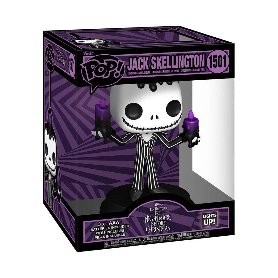 The Nightmare Before Christmas - Jack Skellington (Light Up) 6" Pop! Vinyl - Image 3