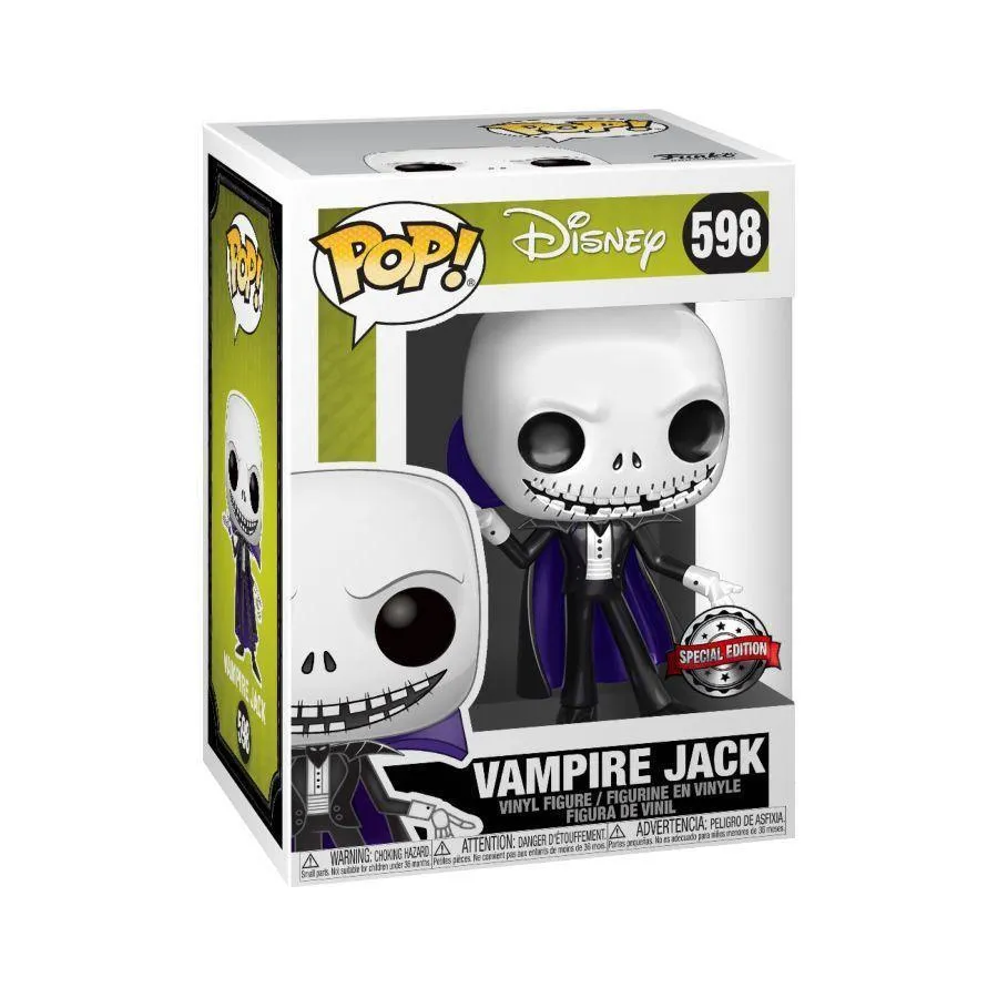 The Nightmare Before Christmas - Jack Vampire Metallic US Exclusive Pop! Vinyl - Image 3