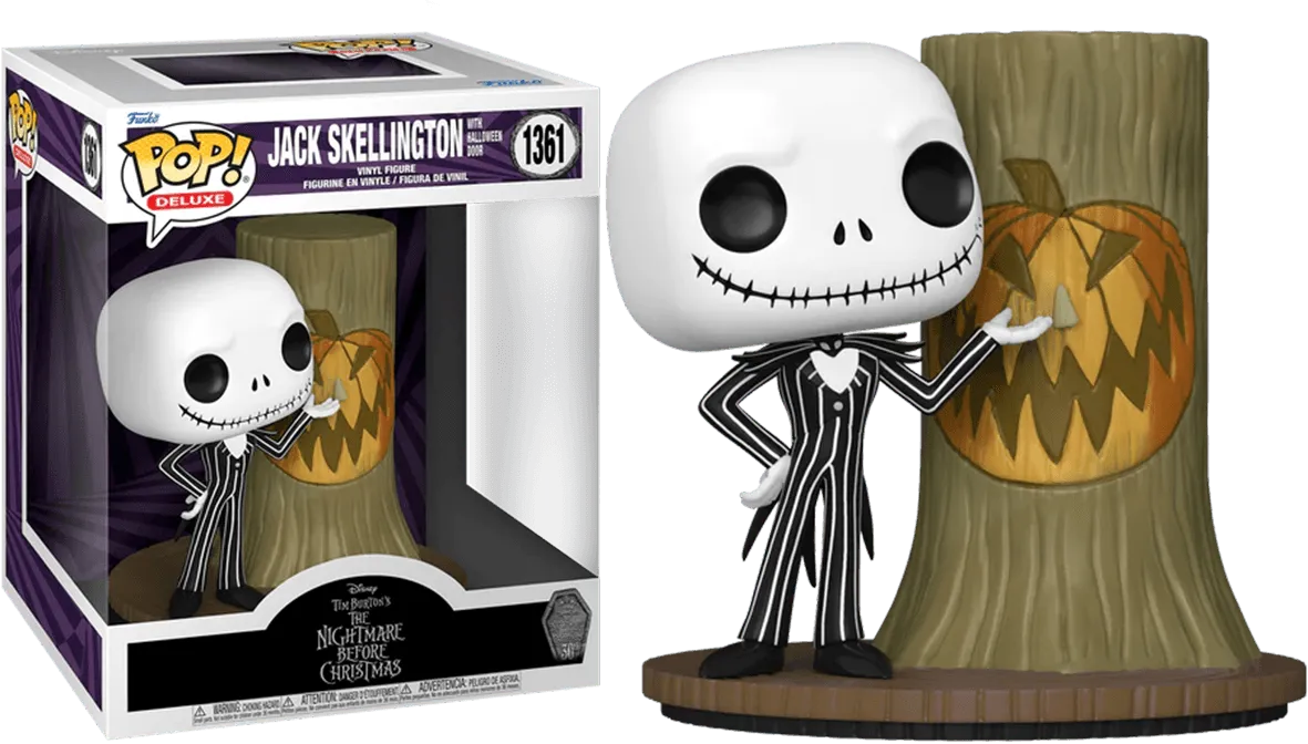The Nightmare Before Christmas - Jack with Halloween Town Door 30th Anniversary Pop! Deluxe