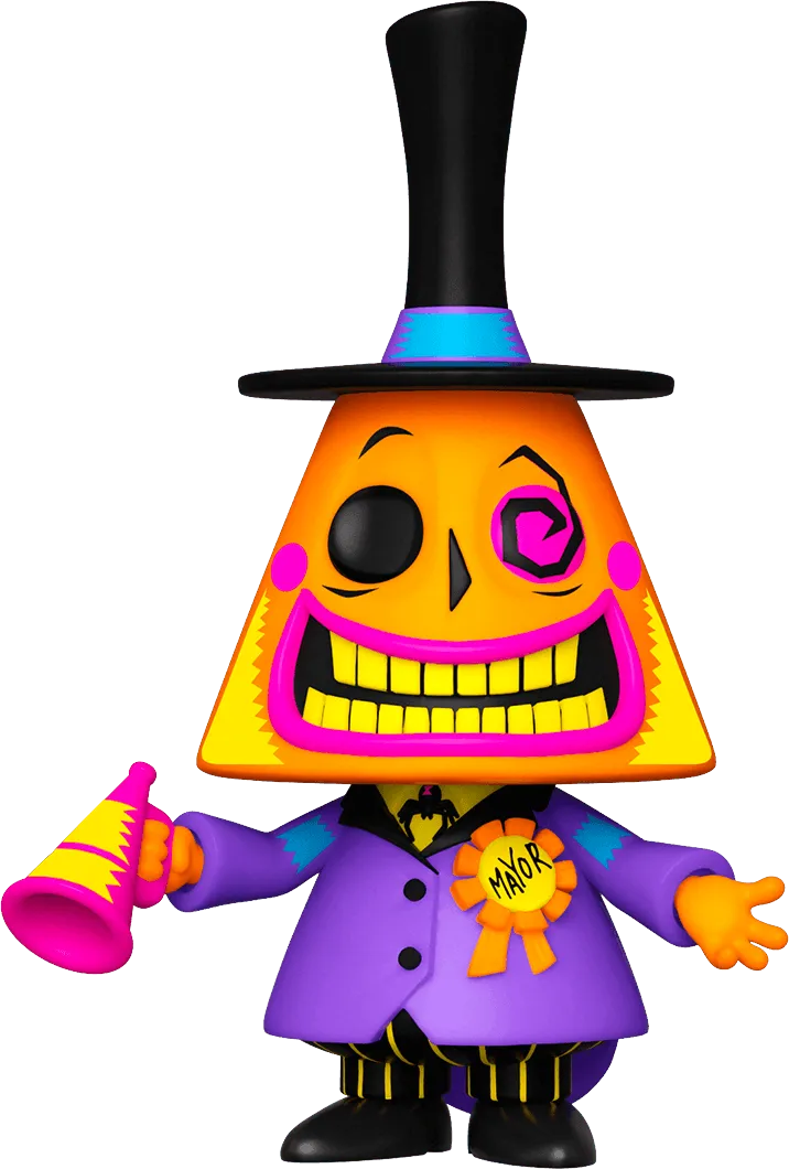 The Nightmare Before Christmas - Mayor Black Light Pop! Vinyl - Image 2