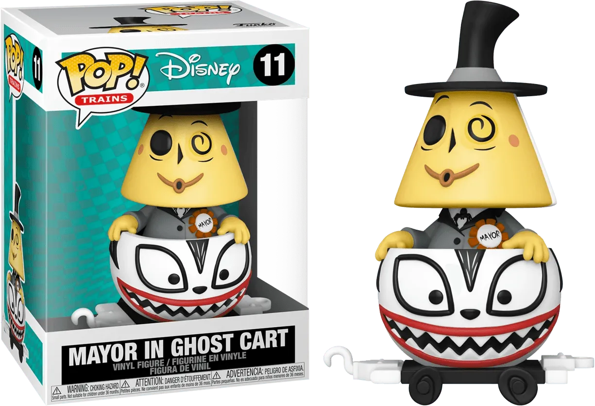 The Nightmare Before Christmas - Mayor in Ghost Cart Pop! Vinyl
