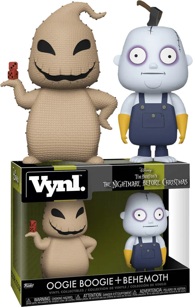 The Nightmare Before Christmas - Oogie Boogie & Behemoth Vynl.
