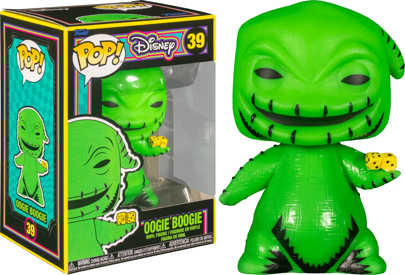 The Nightmare Before Christmas - Oogie Boogie Black Light Pop! Vinyl