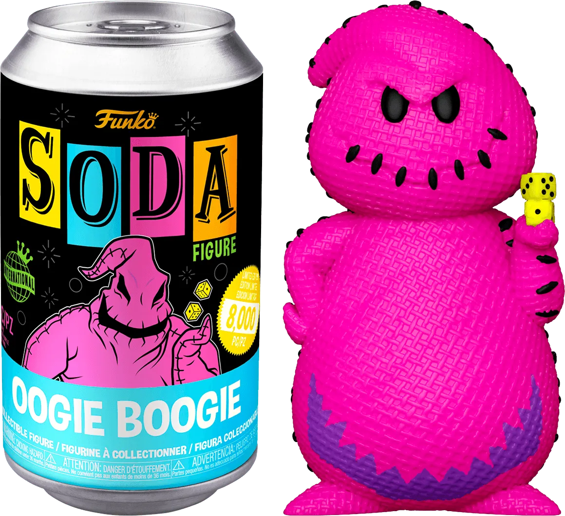 The Nightmare Before Christmas - Oogie Boogie Black Light (with chase) Vinyl Soda