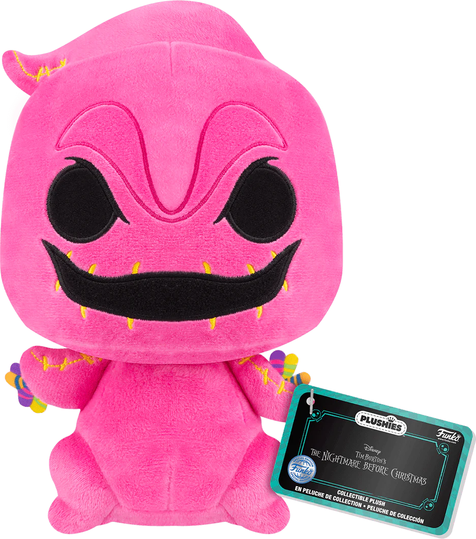 The Nightmare Before Christmas - Oogie with Worms US Exclusive Black Light 7" Pop! Plush [RS]