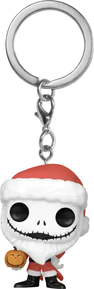The Nightmare Before Christmas - Santa Jack (with Jack-o-lantern) US Exclusive Pop! Keychain RS - Image 2