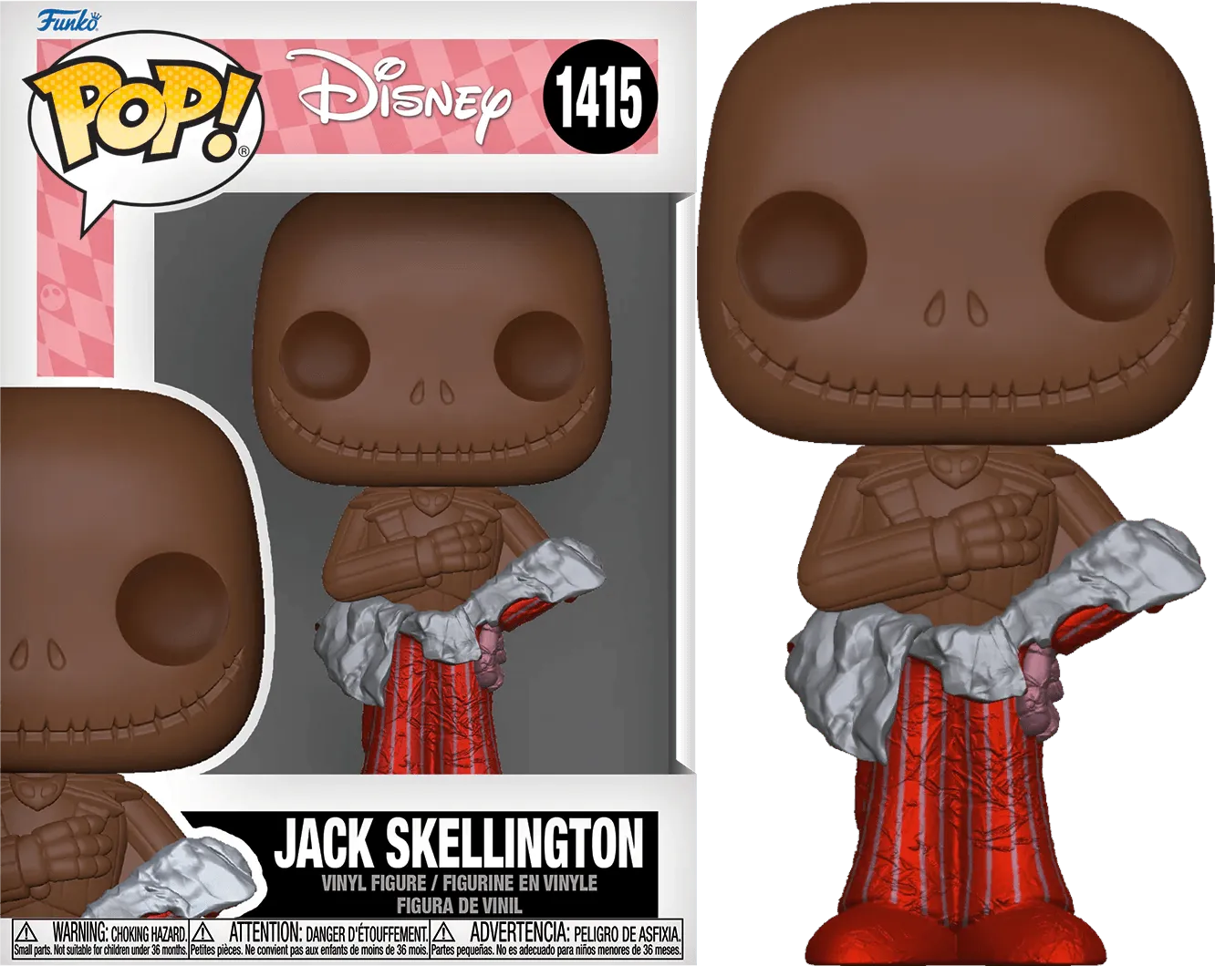 The Nightmare Before Christmas: Valentines 2024 - Jack (Easter Chocolate) Pop! Vinyl