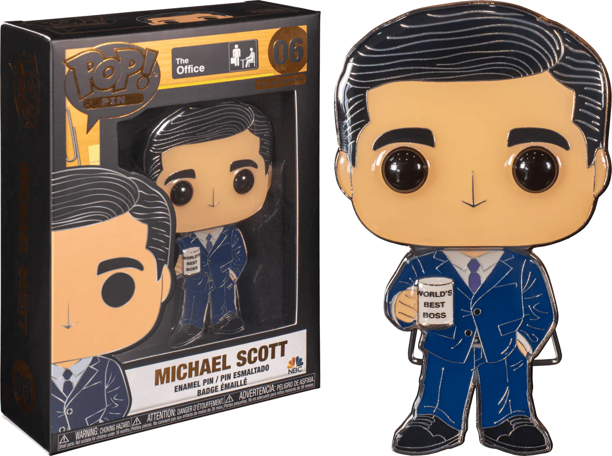 The Office - 4" Pop! Enamel Pins - Image 3