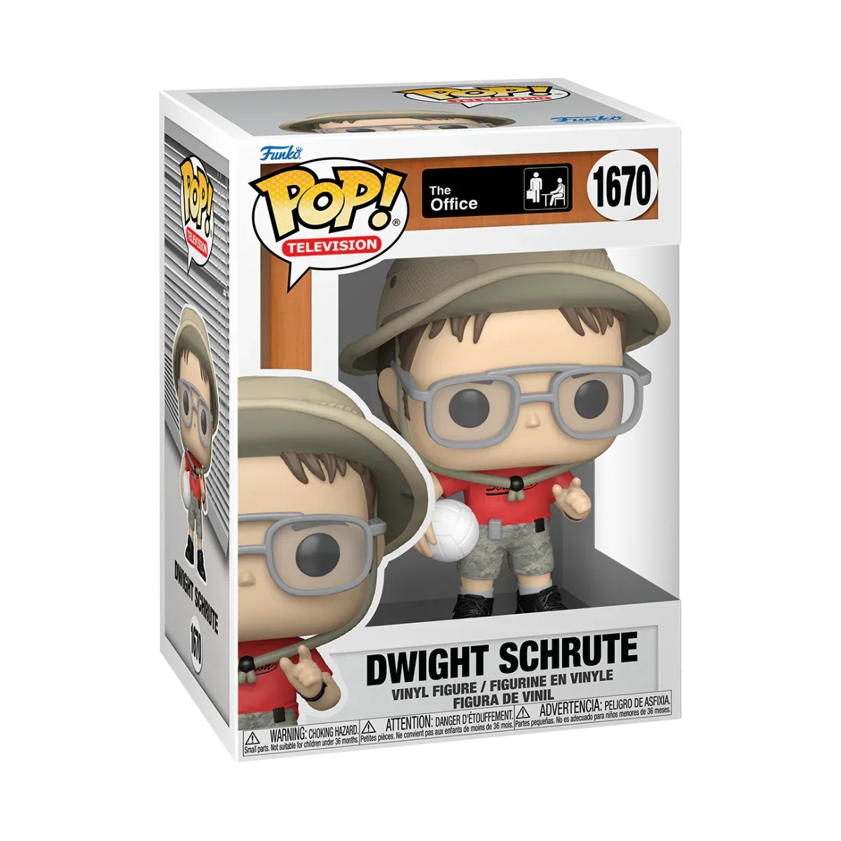 The Office - Dwight Schrute (Volleyball) Pop! Vinyl - Image 3