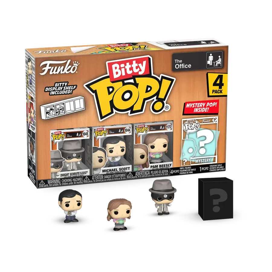The Office - Dwight the Strangler Bitty Pop! 4-Pack