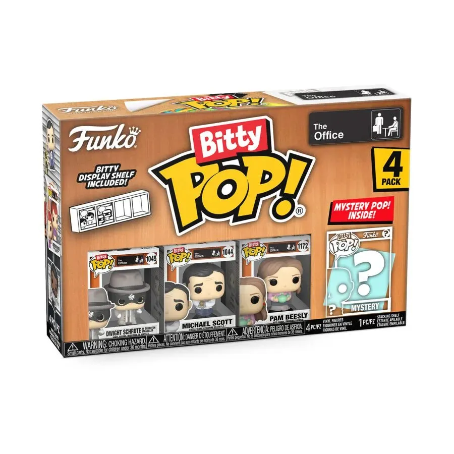 The Office - Dwight the Strangler Bitty Pop! 4-Pack - Image 2