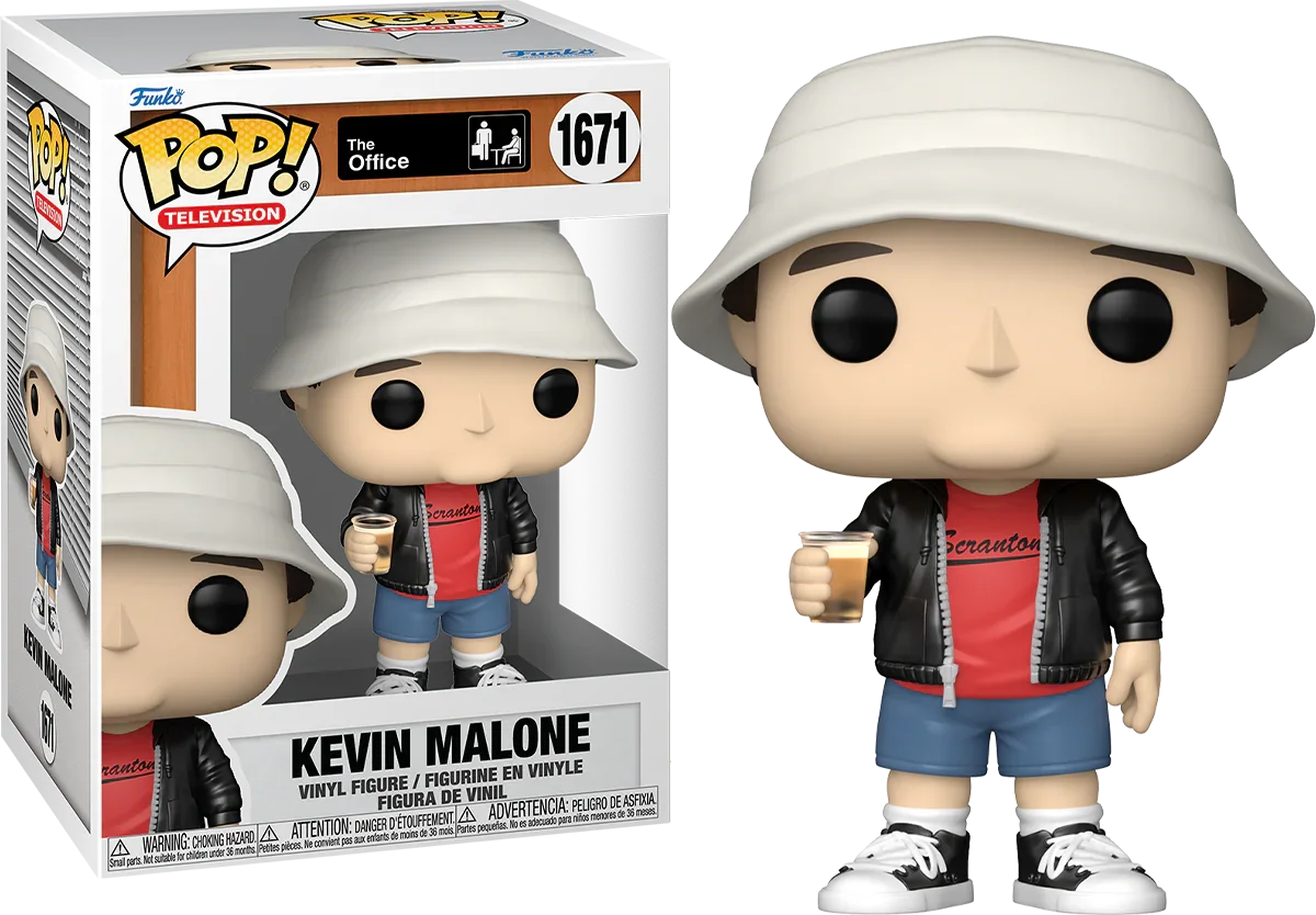 The Office - Kevin Malone With Drink Pop! Vinyl