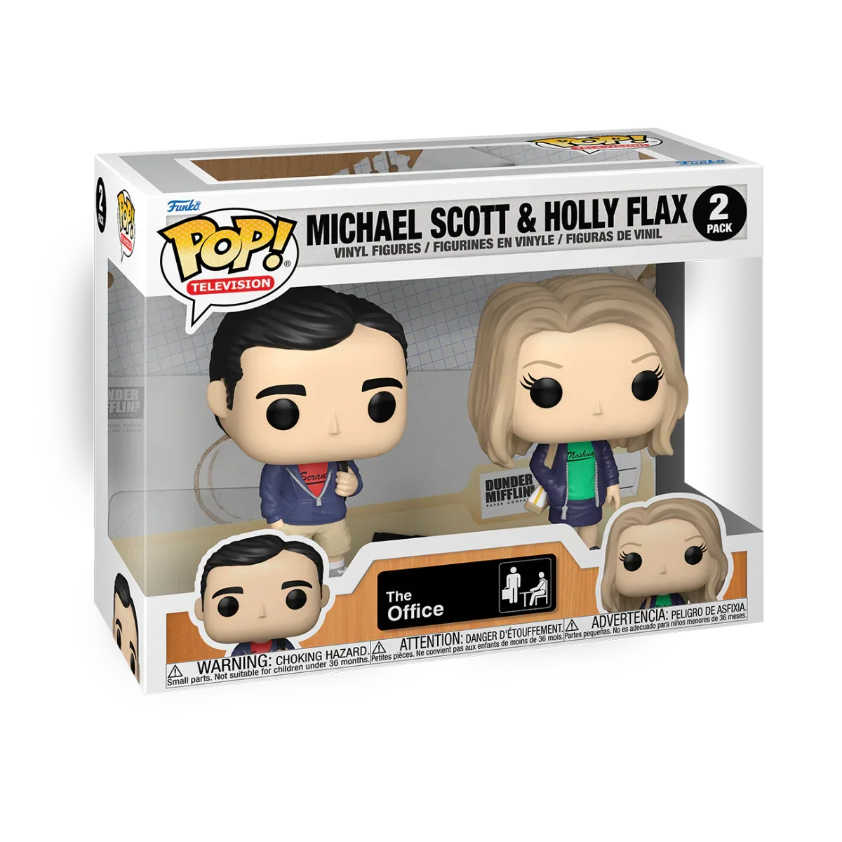 The Office - Michael Scott & Holly Flax Pop! Viny 2-Pack - Image 2