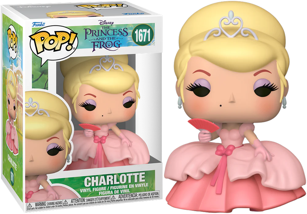 The Princess and The Frog - Charlotte Pop! Vinyl - Chase Bundle - Image 2
