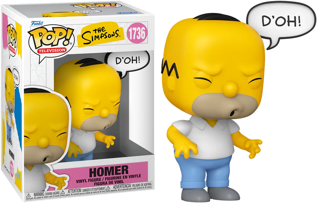 The Simpsons - Homer (D'Oh!) Pop! Vinyl