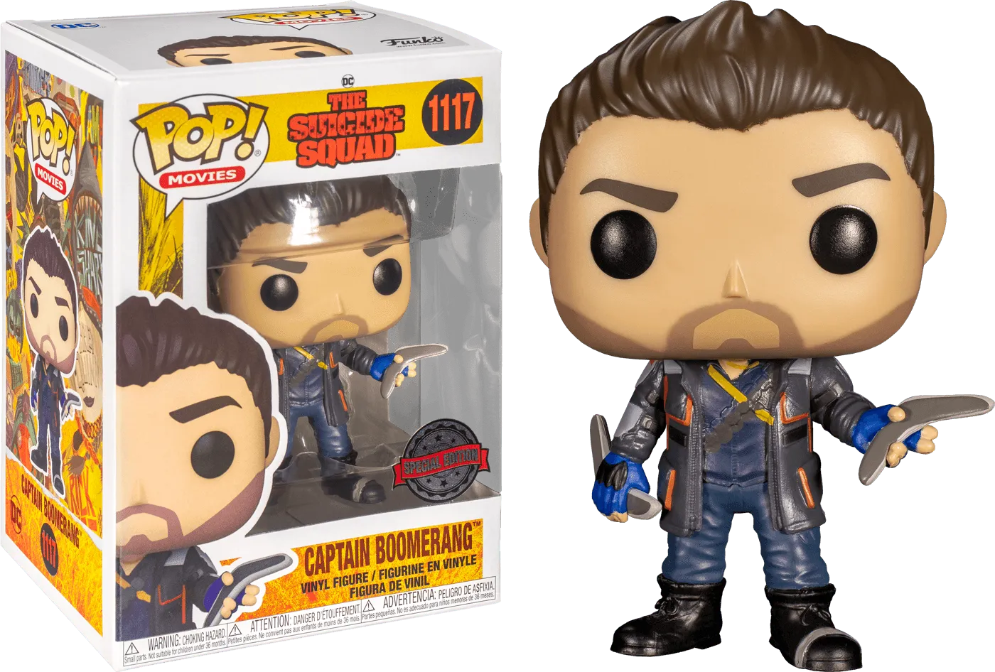 The Suicide Squad - Captain Boomerang US Exclusive Pop! Vinyl [RS]