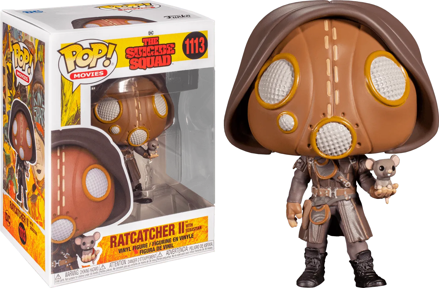 The Suicide Squad (2021) - Ratcatcher II with Sebastian Pop! Vinyl