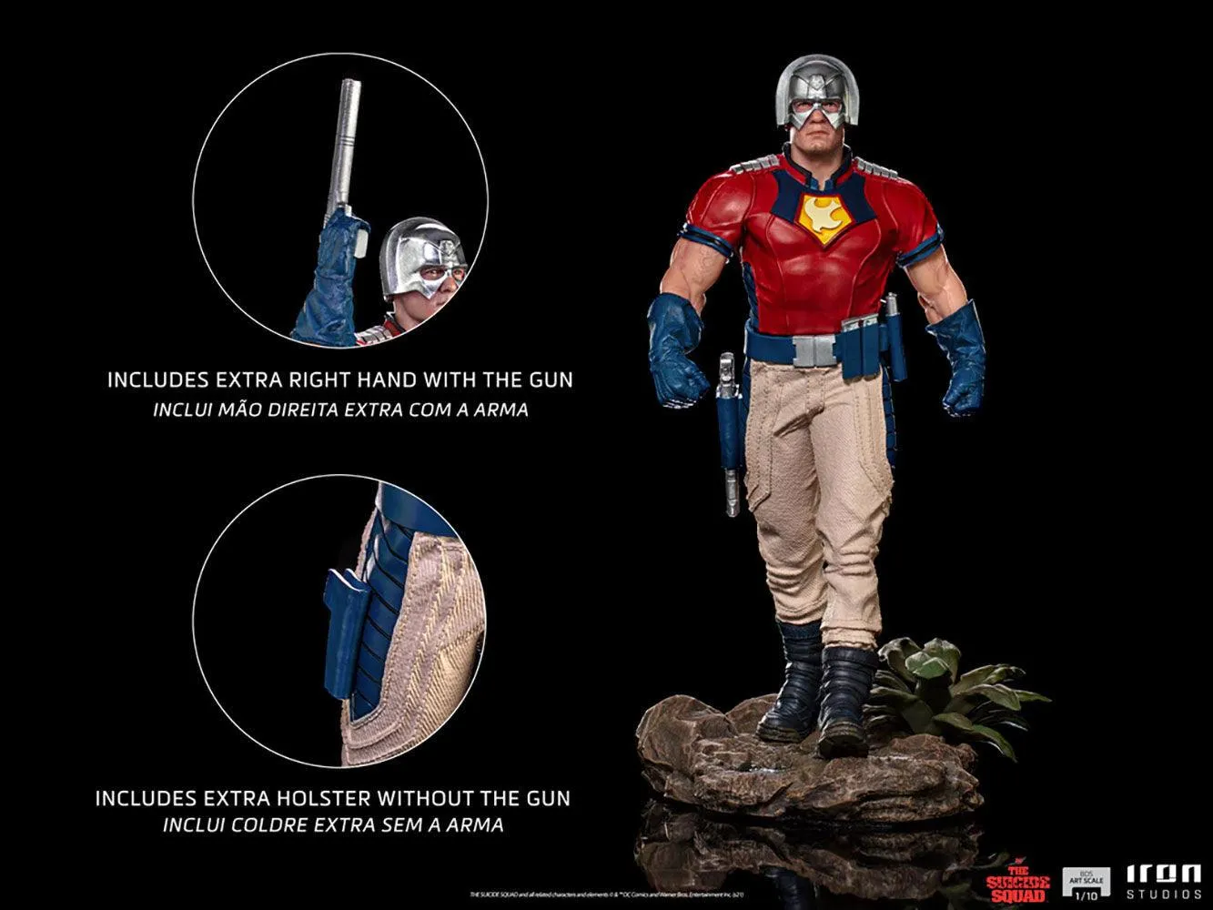 The Suicide Squad - Peacemaker 1:10 Scale Statue - Image 13