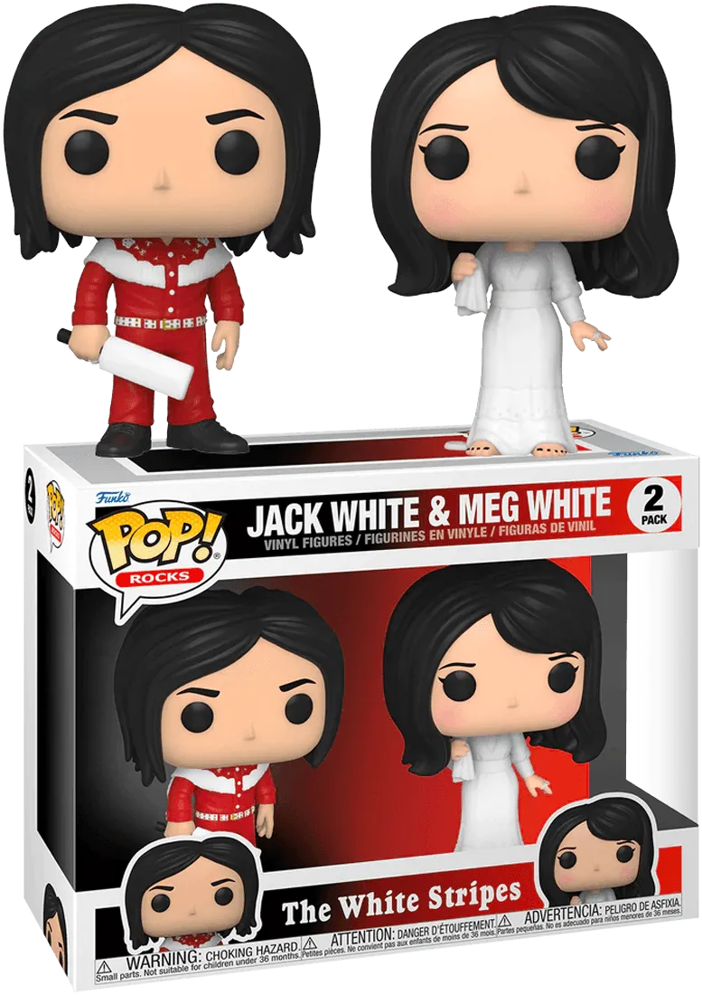 The White Stripes - Jack White & Meg White Pop! 2-Pack