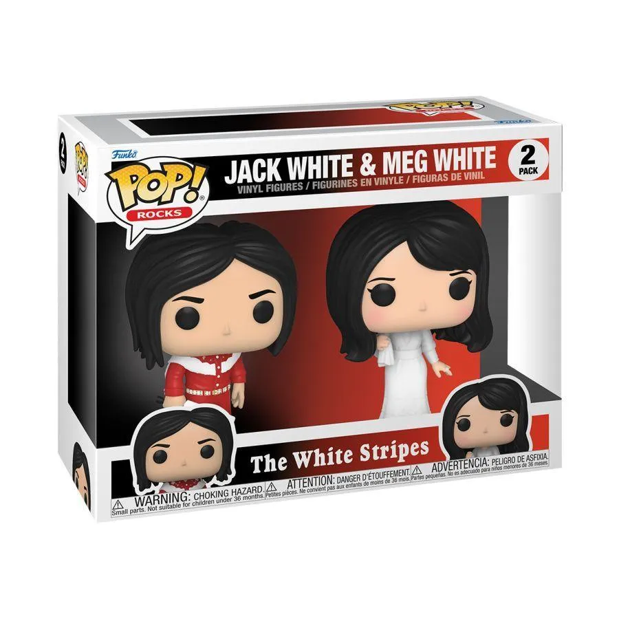 The White Stripes - Jack White & Meg White Pop! 2-Pack - Image 3