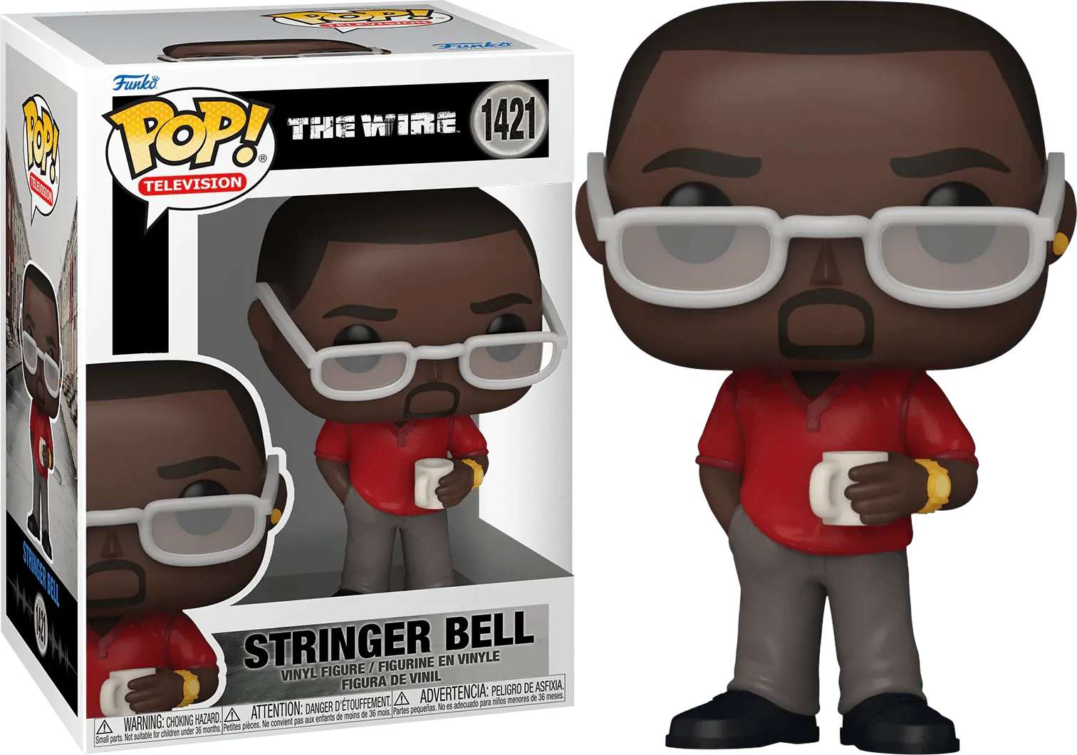 The Wire - Stringer Bell Pop! Vinyl