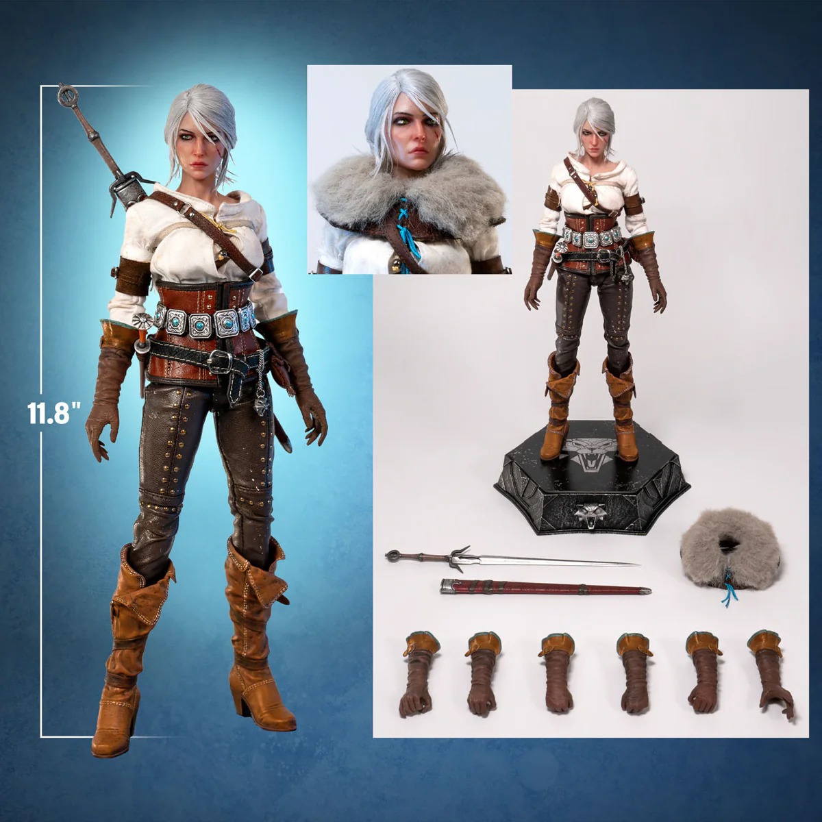 The Witcher 3:Wild Hunt - Ciri of Cintra 1:6 Scale Action Figure - Image 3
