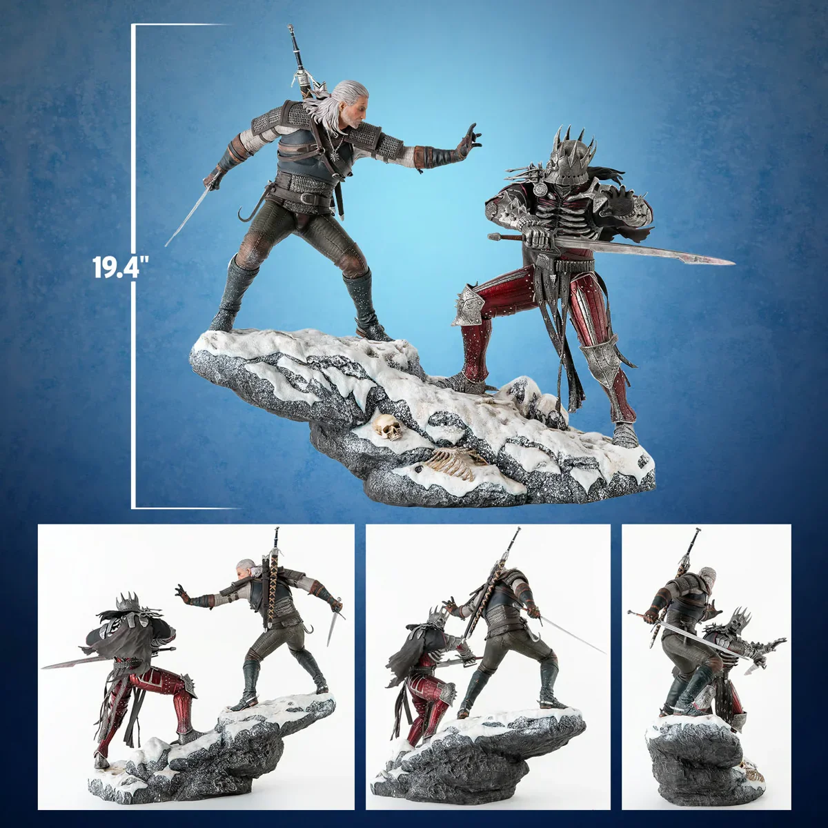 The Witcher - Geralt Vs Eredin 1:6 Scale Diorama - Image 3