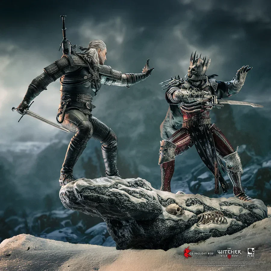 The Witcher - Geralt Vs Eredin 1:6 Scale Diorama - Image 8