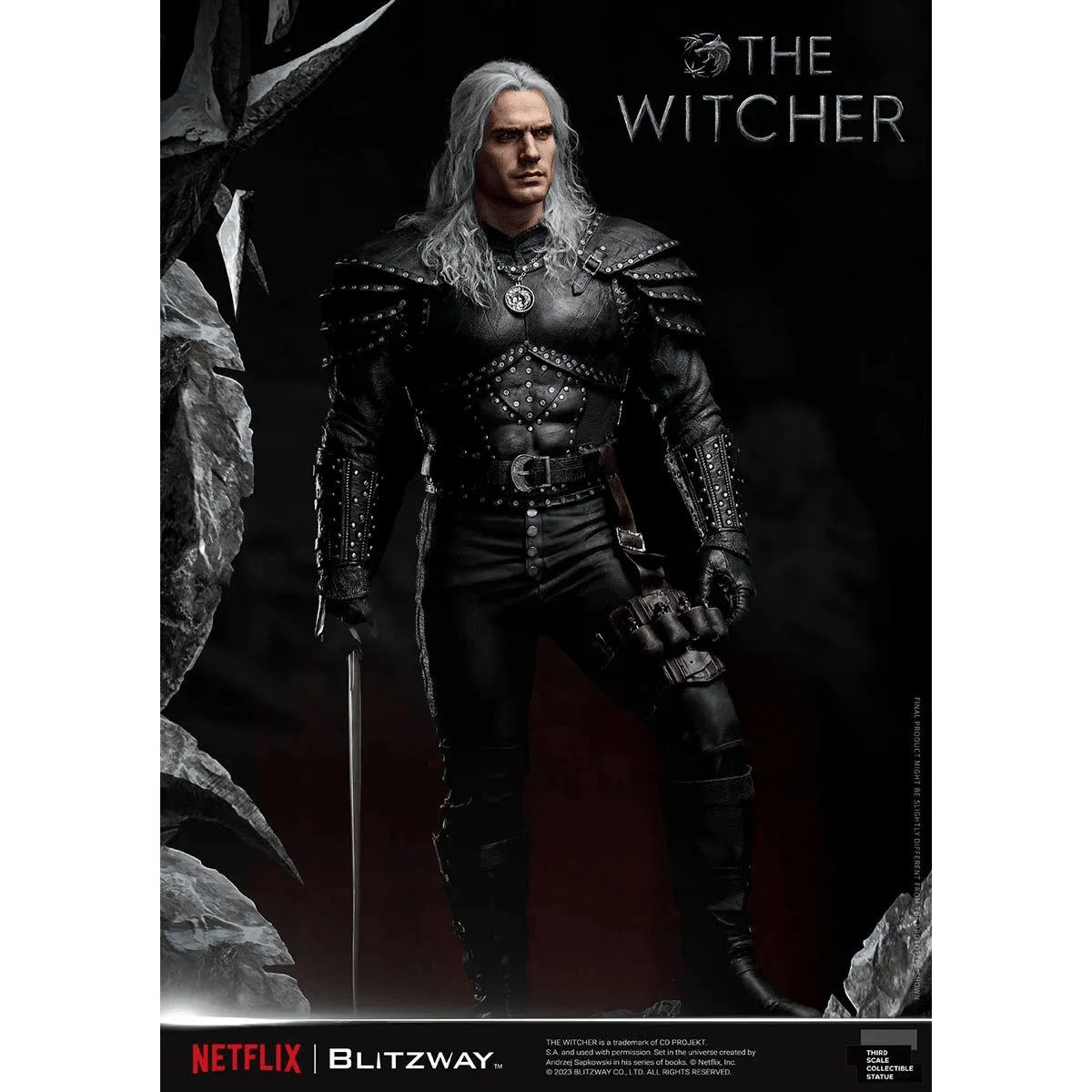 The Witcher (TV) - Geralt of Rivia 1:3 Scale Statue - Image 10