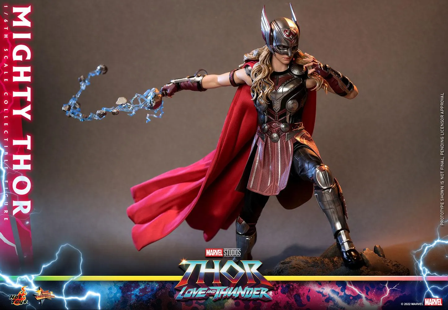 Thor 4: Love and Thunder - Mighty Thor 1:6 Scale Action Figure - Image 9