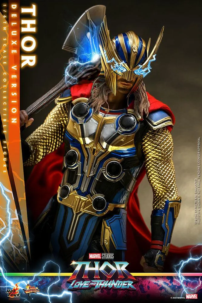 Thor 4: Love and Thunder - Thor Deluxe 1:6 Scale Action Figure - Image 11