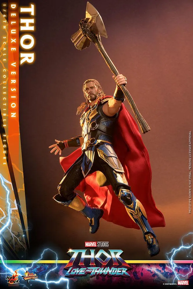 Thor 4: Love and Thunder - Thor Deluxe 1:6 Scale Action Figure - Image 12