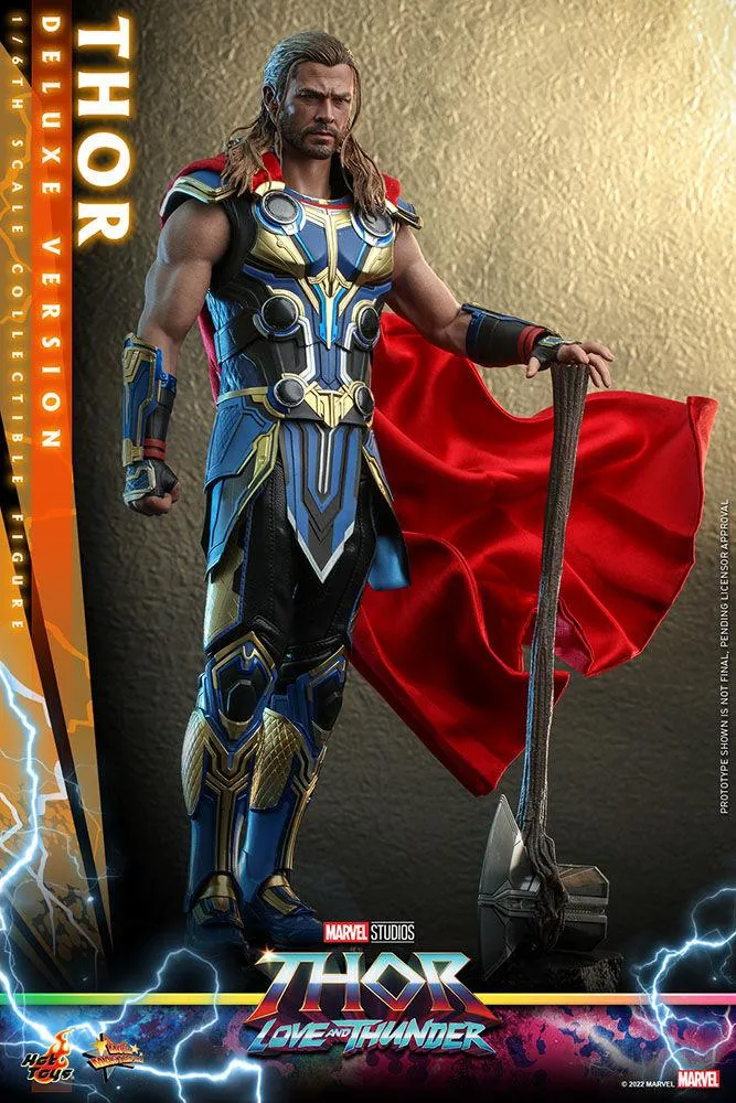 Thor 4: Love and Thunder - Thor Deluxe 1:6 Scale Action Figure - Image 13