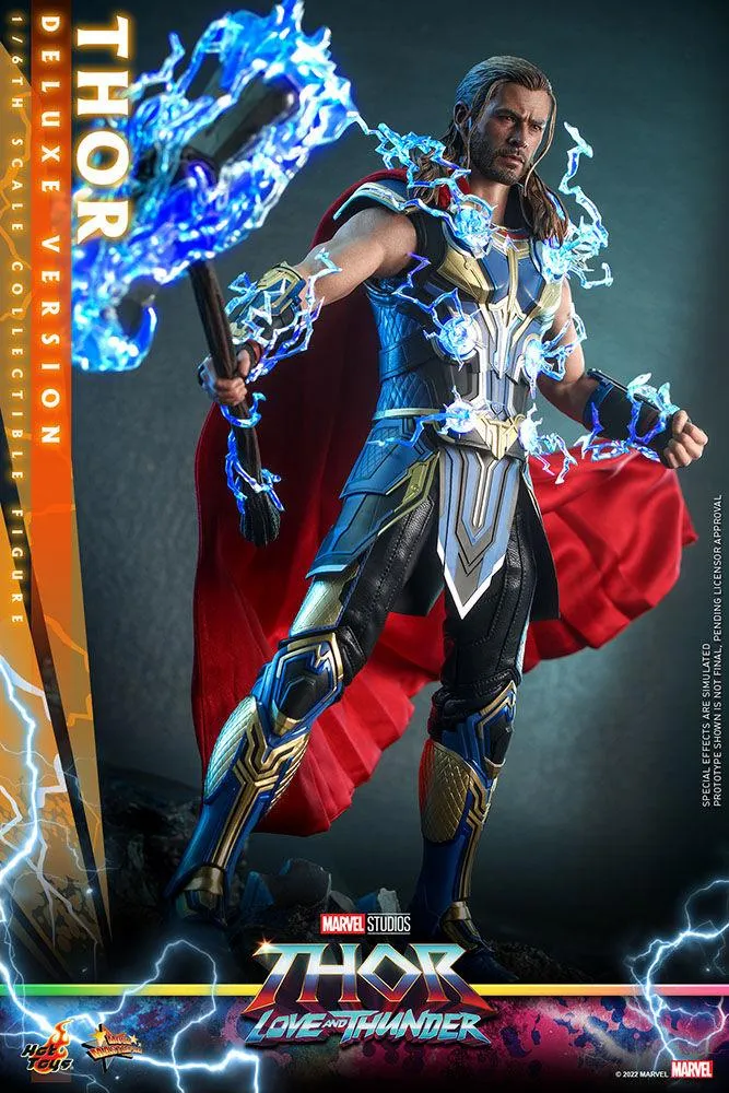 Thor 4: Love and Thunder - Thor Deluxe 1:6 Scale Action Figure - Image 15