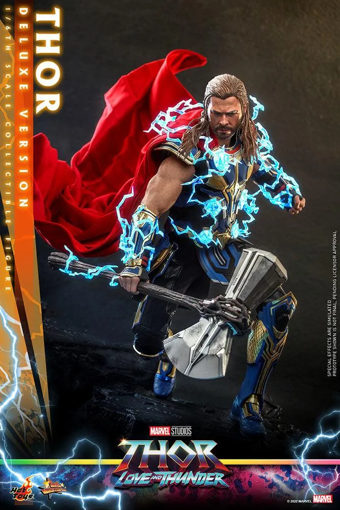 Thor 4: Love and Thunder - Thor Deluxe 1:6 Scale Action Figure - Image 16