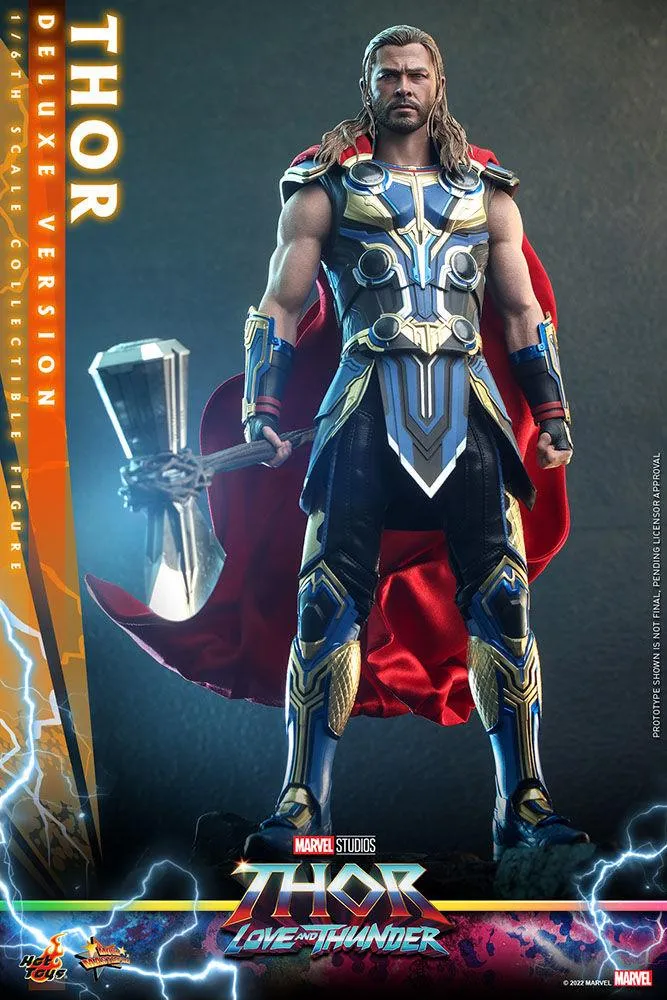 Thor 4: Love and Thunder - Thor Deluxe 1:6 Scale Action Figure - Image 17