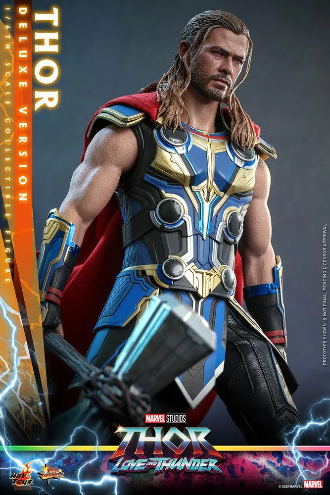 Thor 4: Love and Thunder - Thor Deluxe 1:6 Scale Action Figure - Image 18