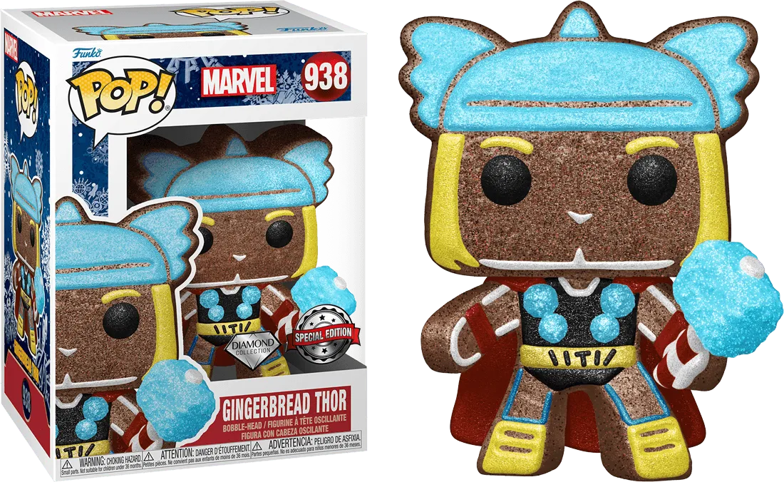 Thor - Thor gingerbread Diamond Glitter Pop! Vinyl
