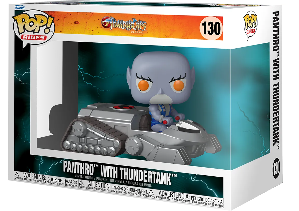 Thundercats - Panthro with Thundertank Pop! Ride Vinyl - Image 3