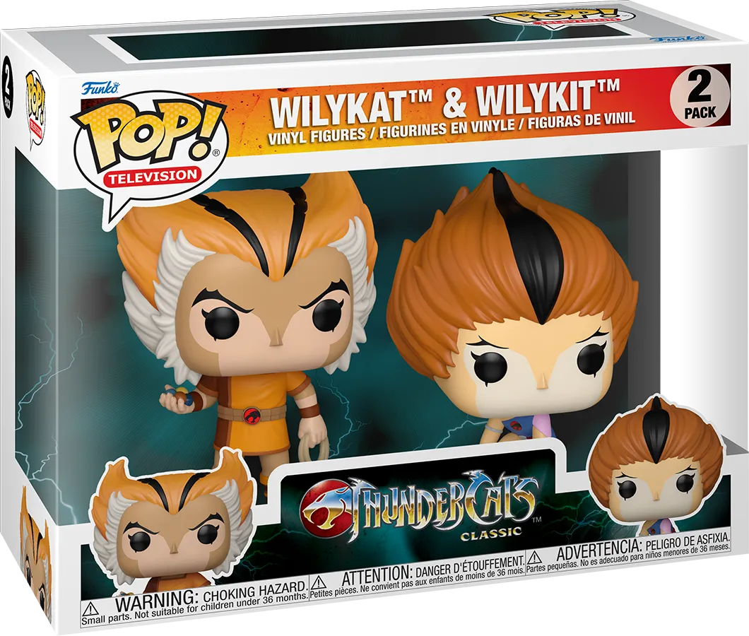Thundercats - Wilykat & Wilykit Pop! Vinyl 2-Pack - Image 3