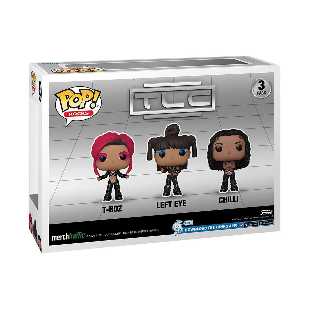 TLC: No Scrubs - T-Boz, Left Eye & Chilli Pop! Vinyl  3-Pack - Image 4