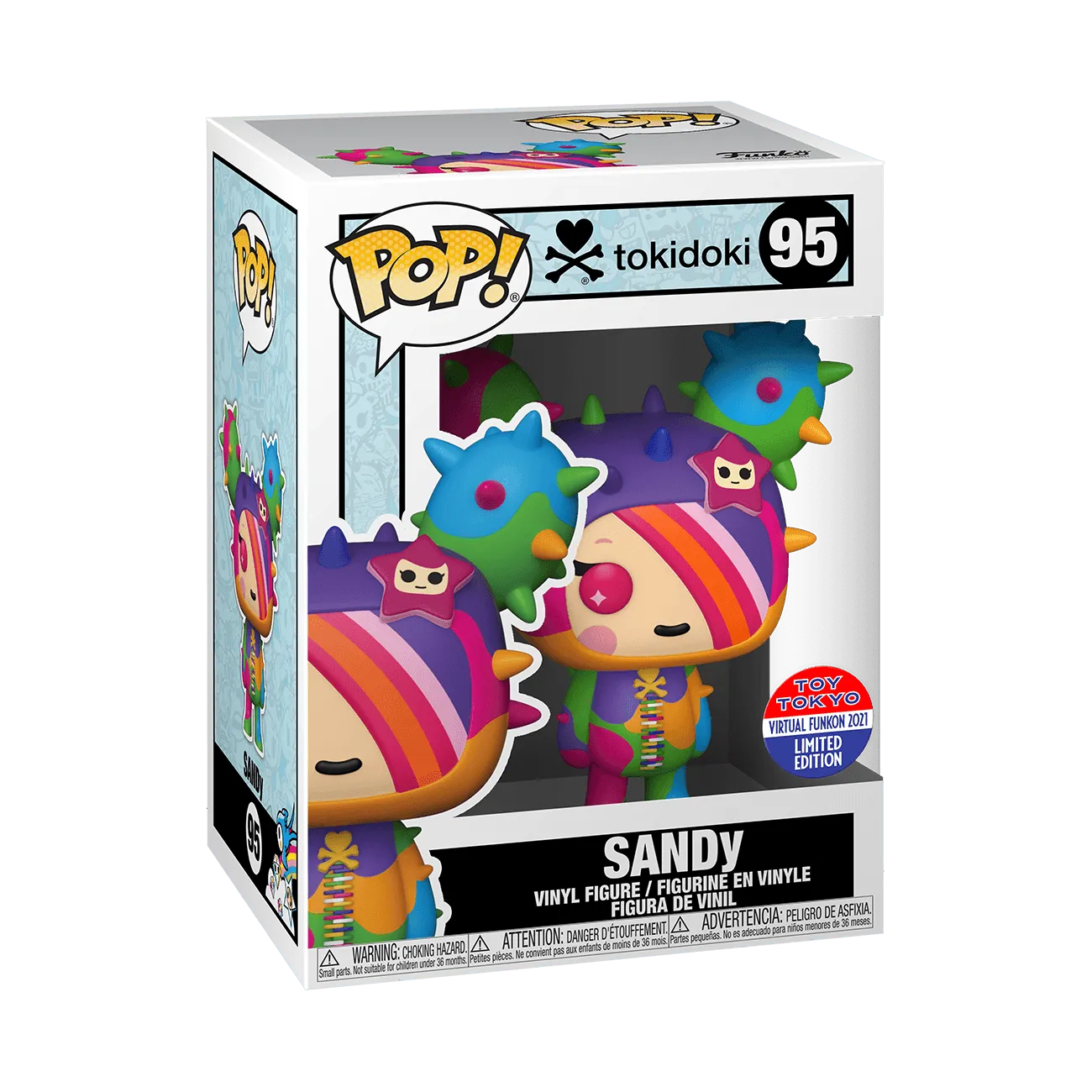 Tokidoki - SANDy Rainbow SDCC 2021 US Exclusive Pop! Vinyl [RS] - Image 2