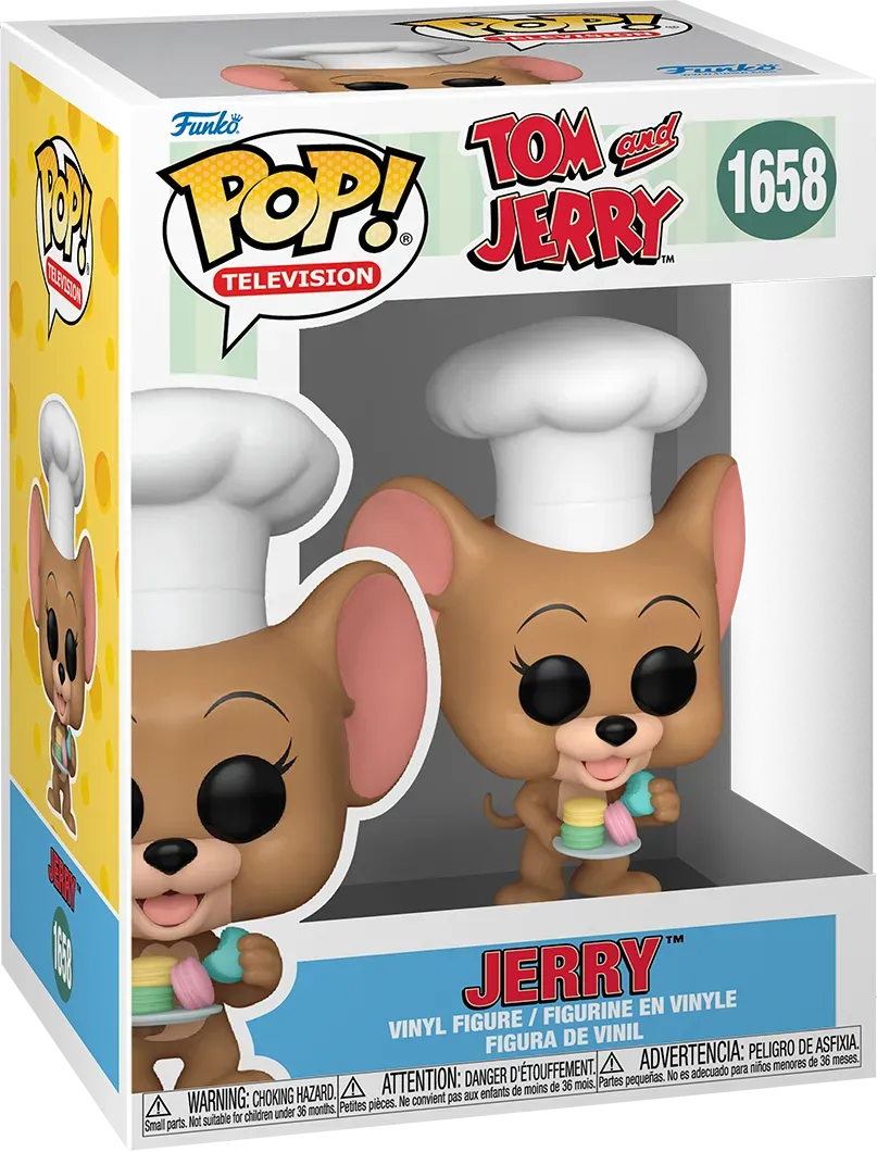 Tom & Jerry - Jerry with Macaroons Pop! Vinyl - Image 3