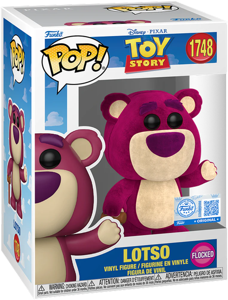 Toy Story - Lotso US Exclusive Flocked Pop! Vinyl [RS] - Image 3