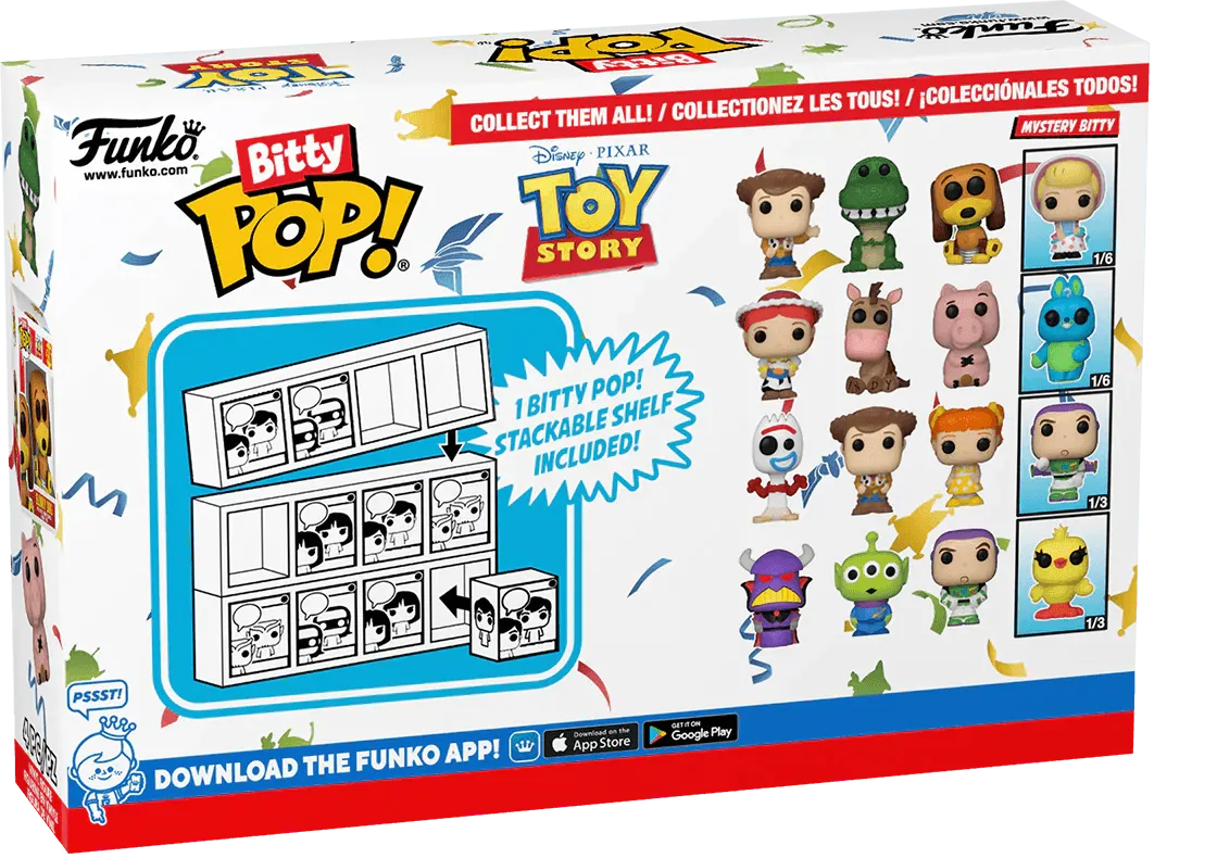 Toy Story - Woody Bitty Pop! 4-Pack - Image 4