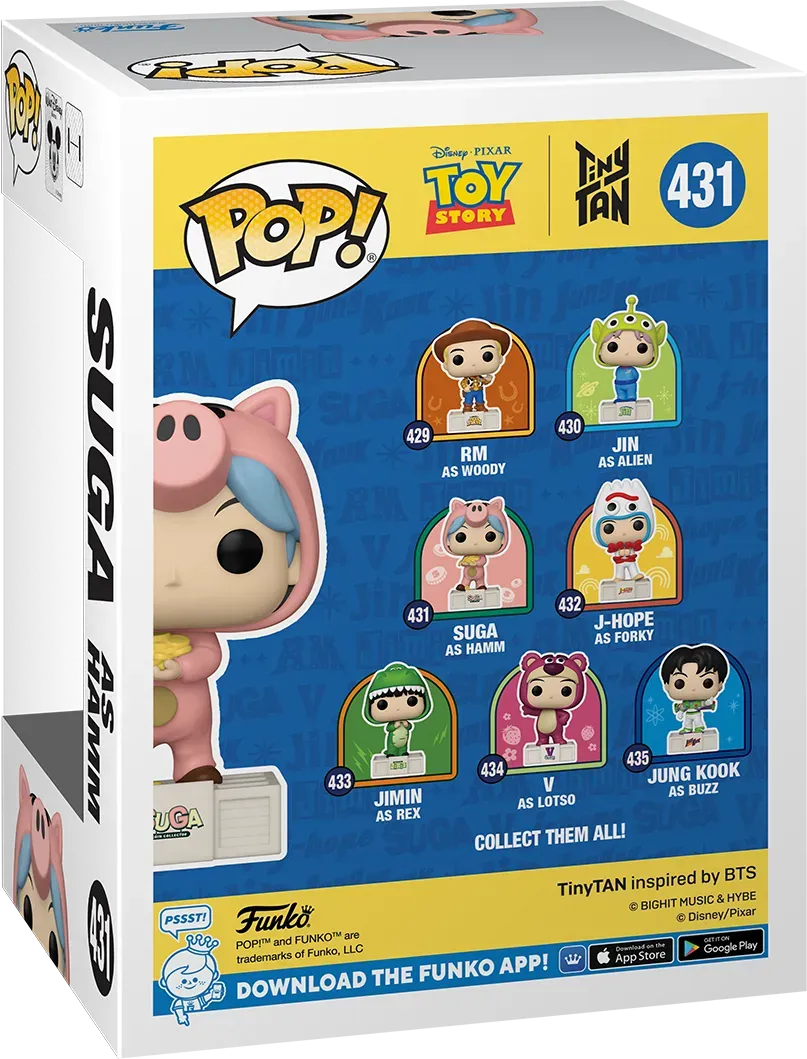 Toy Story x Tiny TAN - Suga Pop! Vinyl - Image 4