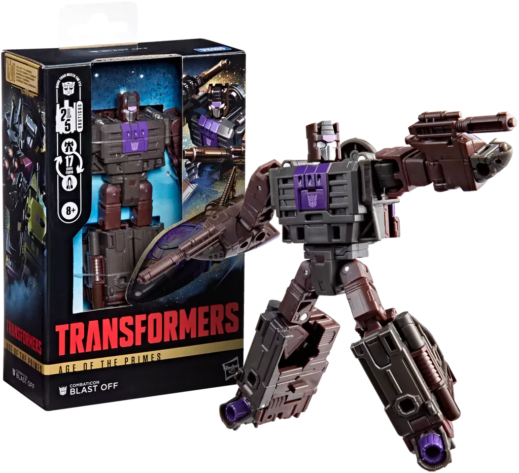 Transformers Age of the Primes Deluxe Class Combaticon Blast Off